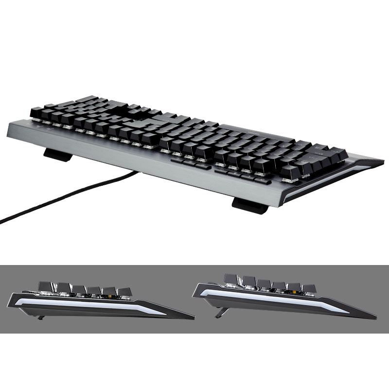 HEXGEARS GK739 Hot Swappable d - đánh giá và giá Keyboard Gaming Blue Switch