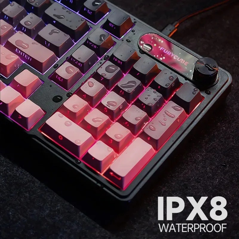RGB IP98 teclado low profille  - đánh giá và giá Gaming Keyboard Ip98