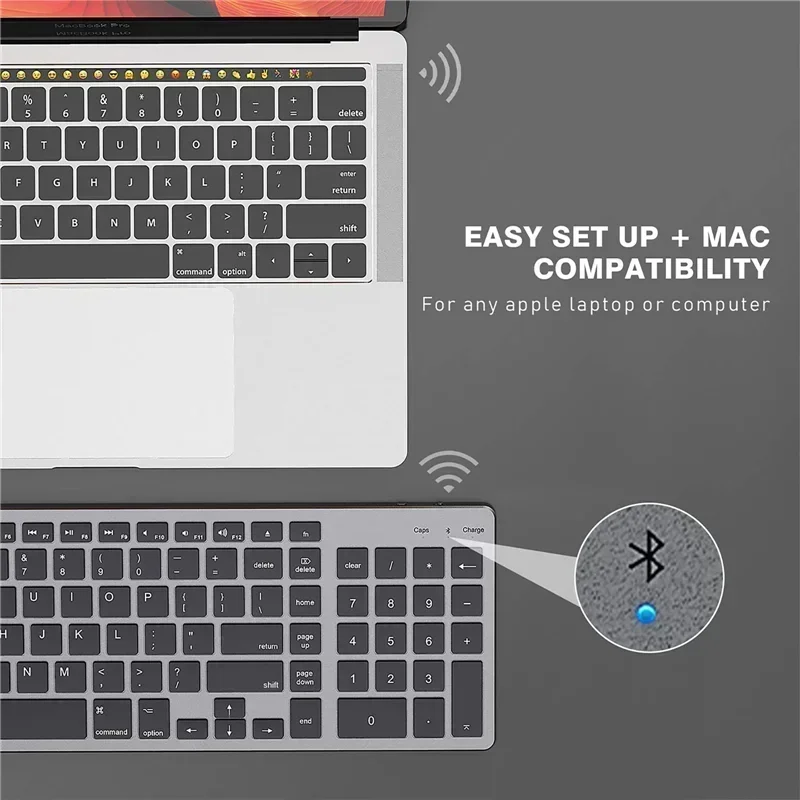 Ultra Slim Wireless Bluetooth  - đánh giá và giá Gaming Keyboard Mouse Wireless